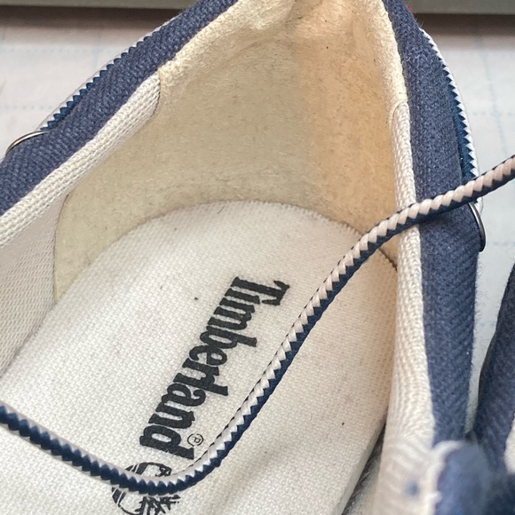 Timberland TB0A1575 Men's Navy Washed/White Newport Bay 2 Eye Boat Shoes - Picture 11 of 16